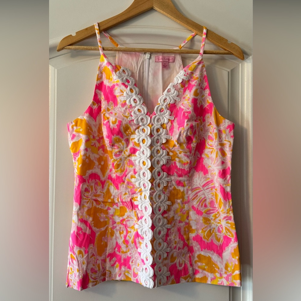 Lilly Pulitzer Magnolia - Ohh La La Halter Tank